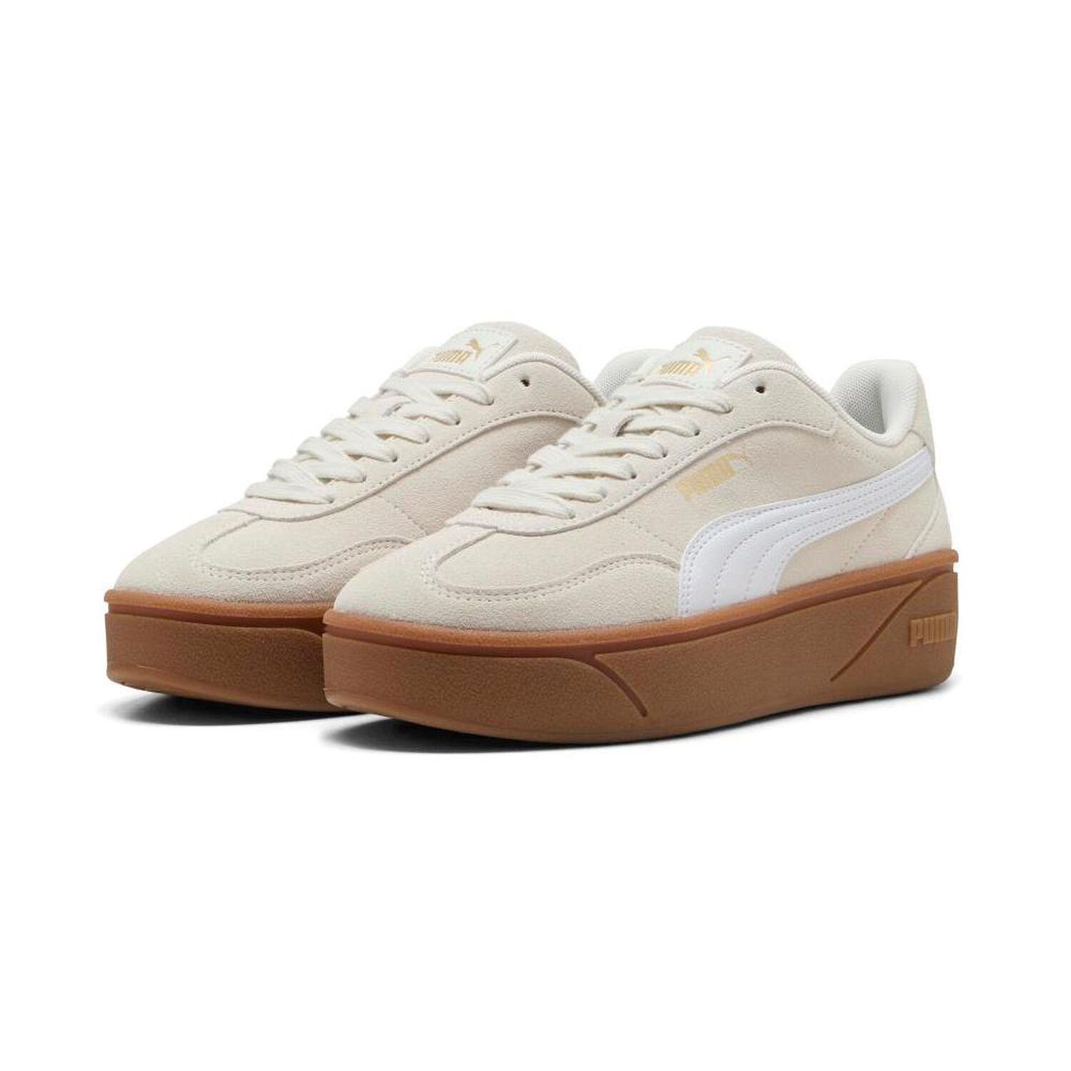 Zapatilla Urbana Mujer Puma Club Ii Era Platform Sd Crema image number 1.0