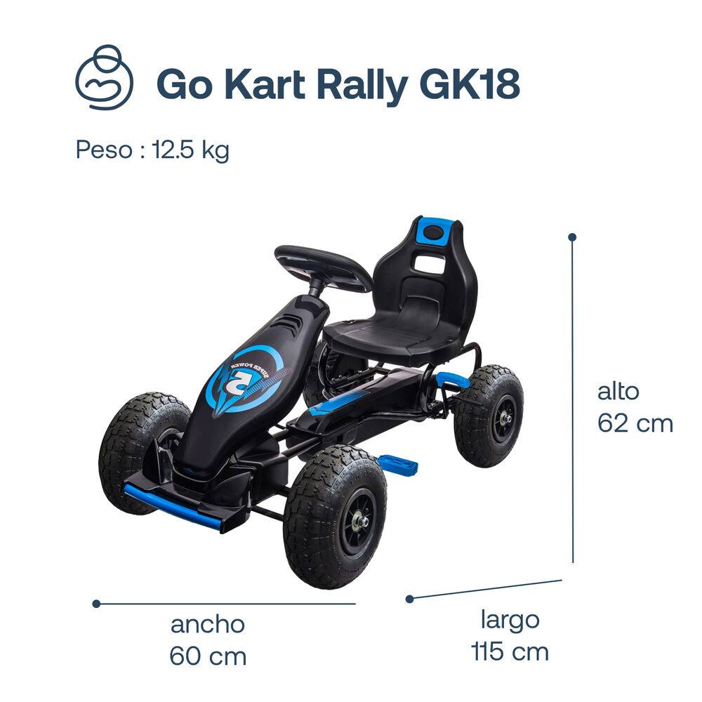 Go Kart Rally Gk18 Azul image number 2.0