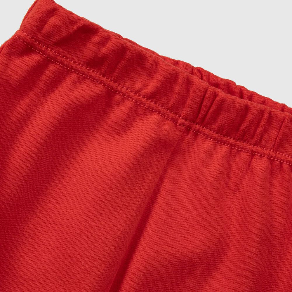 Pack Pantalones Blanco Rojo Flores Algodón Peruano image number 2.0