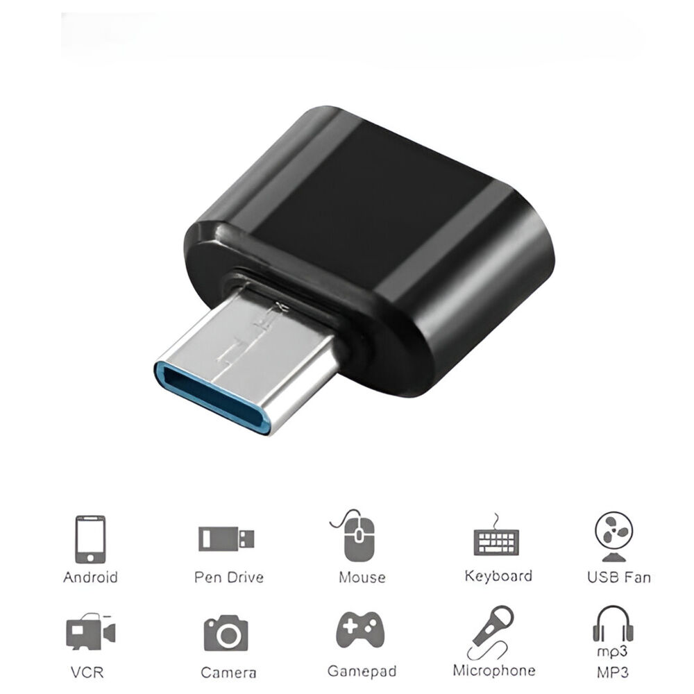 Adaptador Otg Usb-c A Usb Multiplataformas Smartphone Y Pc image number 9.0