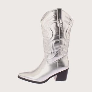 Bota Vaquera Plata Andarina Art. 5cc247silver