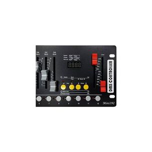 Mini Controlador Dmx Luces Disco Para Dj Con 192 Canales