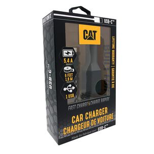 Cargador Cat Para Autos Usb-c Simple