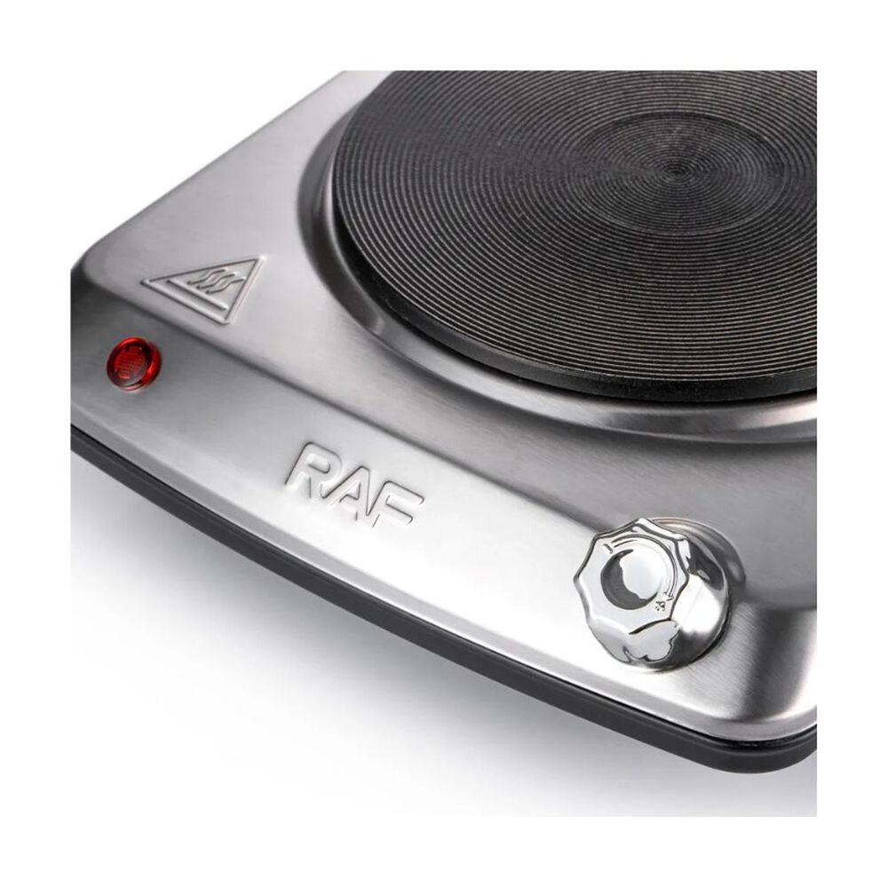 Encimera Estufa El&eacute;ctrica Acero Inoxidable 1 Plato 1000w image number 3.0