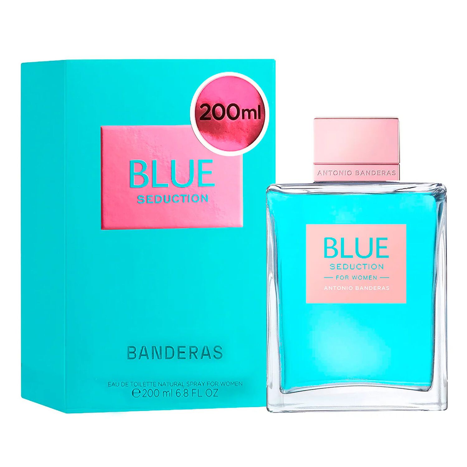 Banderas "blue Seduction" Edt Mujer 200 Ml image number 0.0