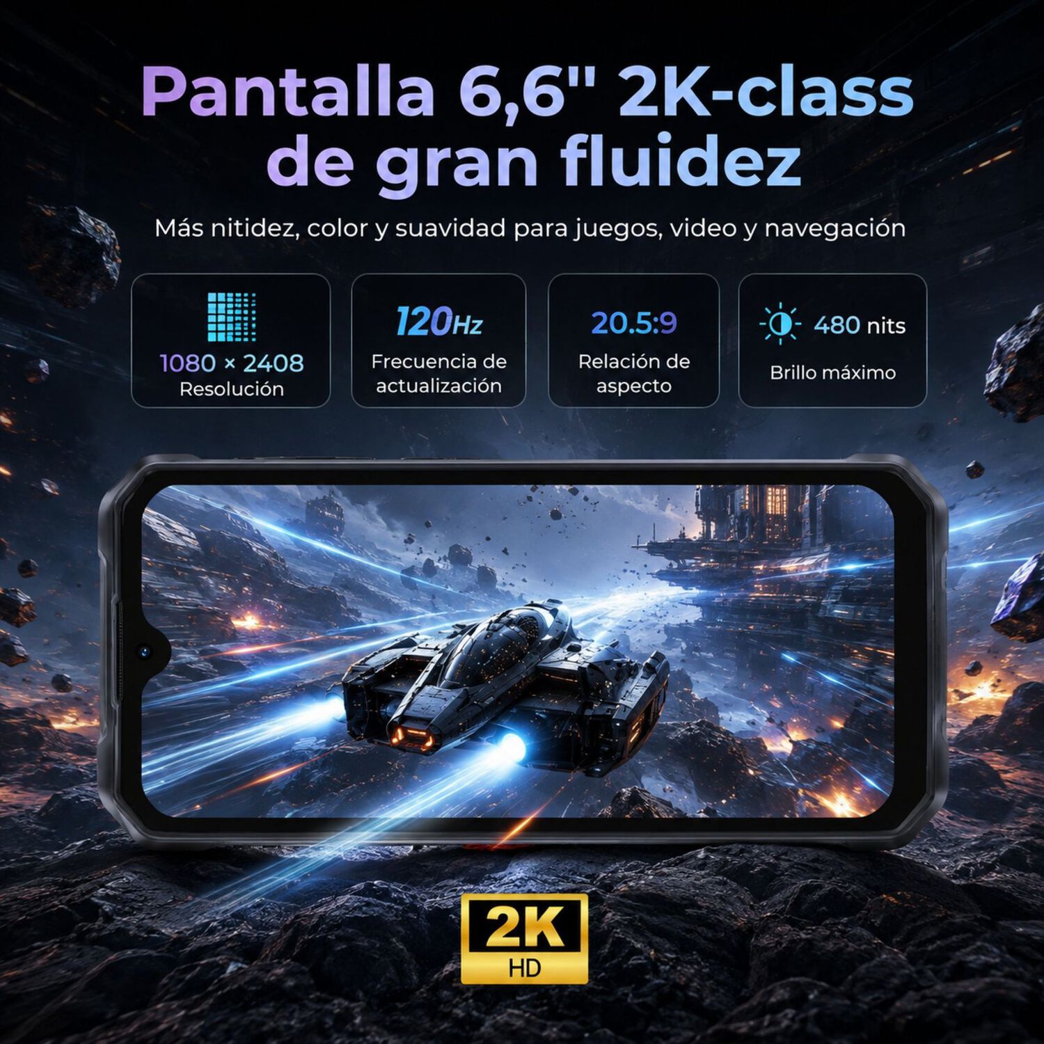 Hotwav Cyber 16 Pro Celular Rugged 24gb 512gb image number 6.0