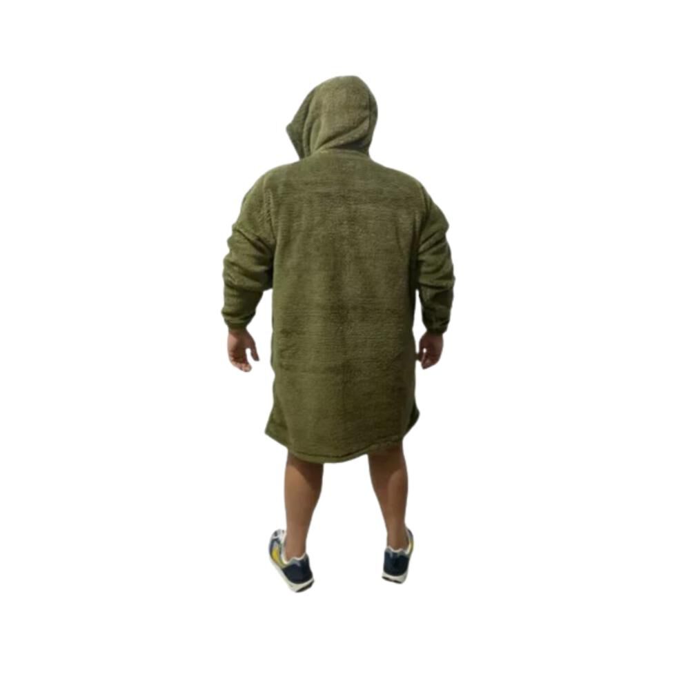 Poleron Felpa Con Capucha Manta Polar Bata Frazada Inviern image number 16.0