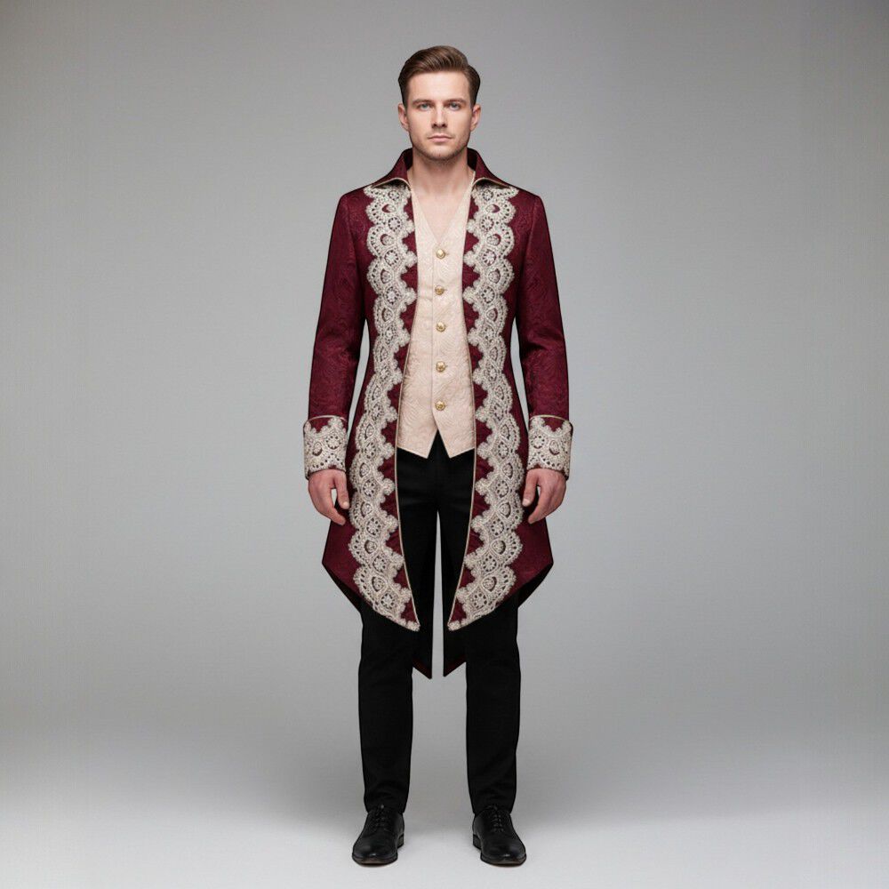 Cosplay Disfraz Traje Victoriano Medieval Chaqueta image number 0.0