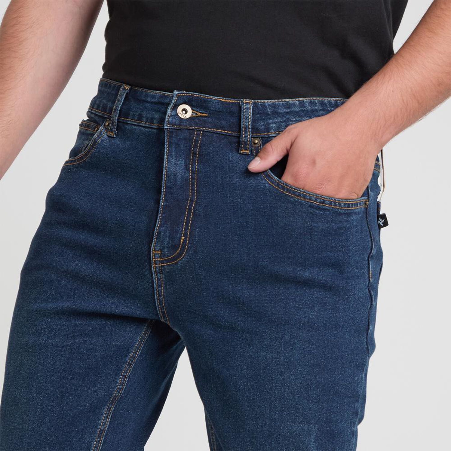 Jeans Lavado Tiro Medio Skinny Hombre Skuad image number 4.0