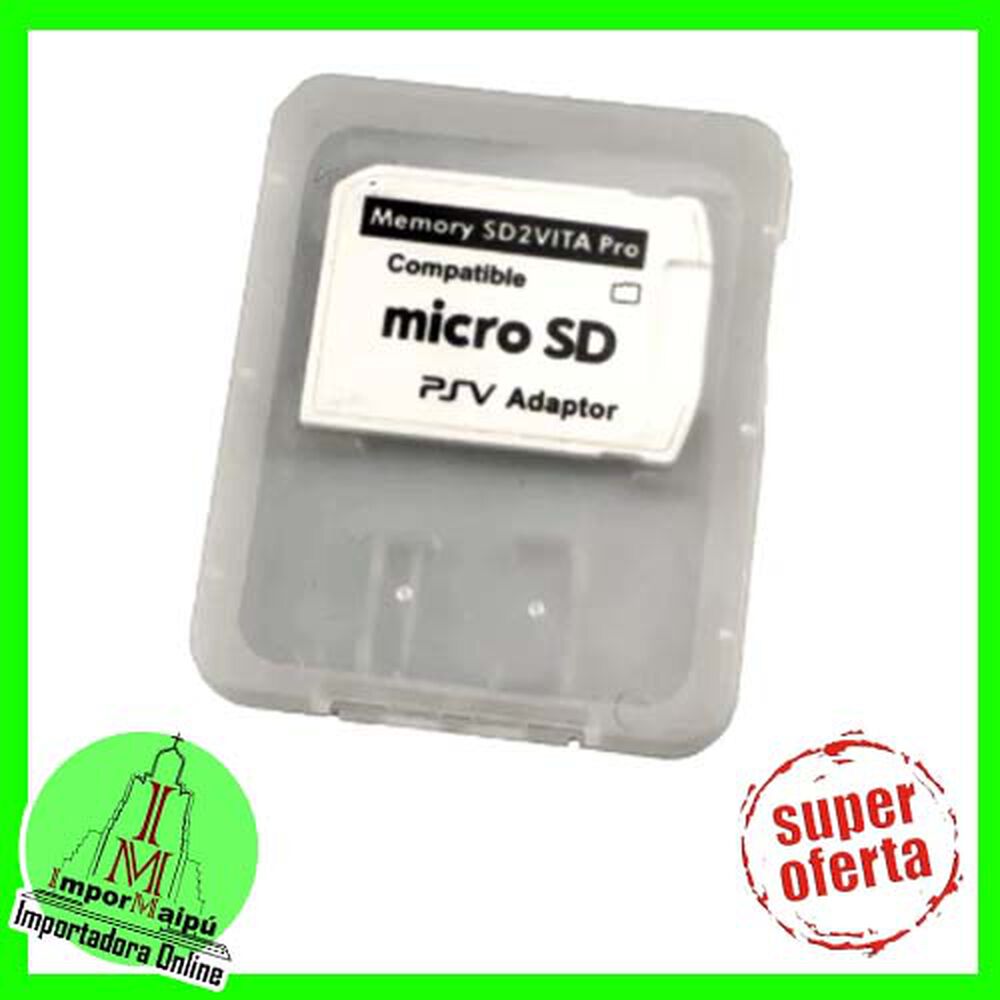Adaptador Micro Sd Ps Vita, Adaptador De Ranura Para Tarjeta Memoria Sd Sd2vita Psvita image number 1.0