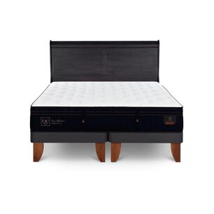 Cama Europea Cic Linea Premium / King / Base Dividida + Respaldo