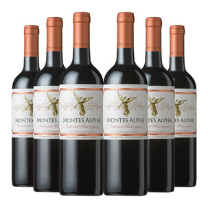 6 Vinos Montes Alpha Carbernet Sauvignon