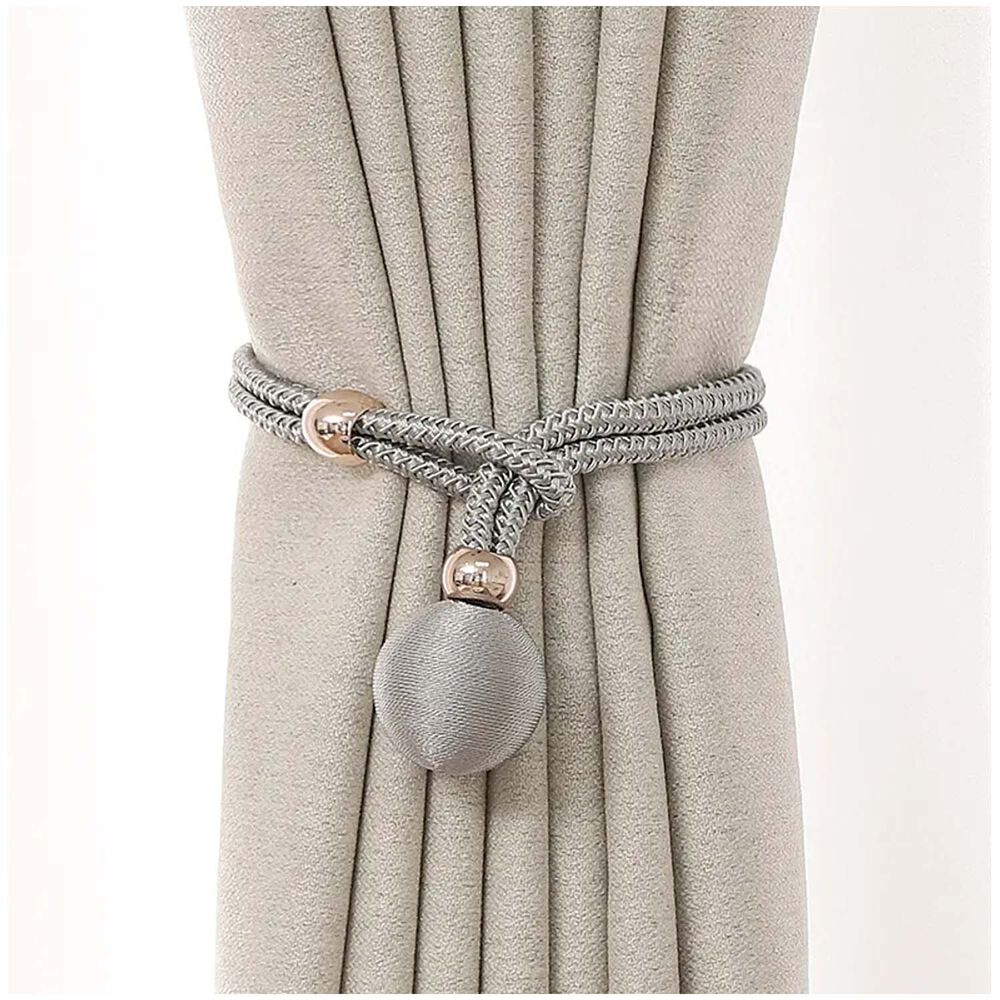 Pack De 02 Sujetadores - Abrazaderas Magneticas Para Cortinas Md10 image number 0.0