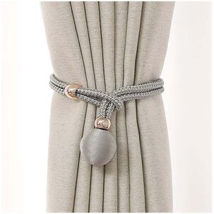 Pack De 02 Sujetadores - Abrazaderas Magneticas Para Cortinas Md10