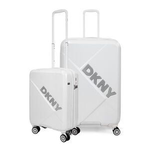 Pack 2 Maletas S 10kg + L 23kg Donna Karan Your Call Blanca Dkny