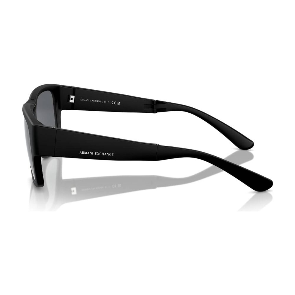 Lentes De Sol Negro Mate Espejados Armani Exchange image number 2.0