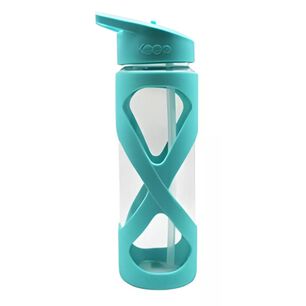 Botella Keep Vidrio 532ml Hidratacion Deportes Outdoor Turquesa