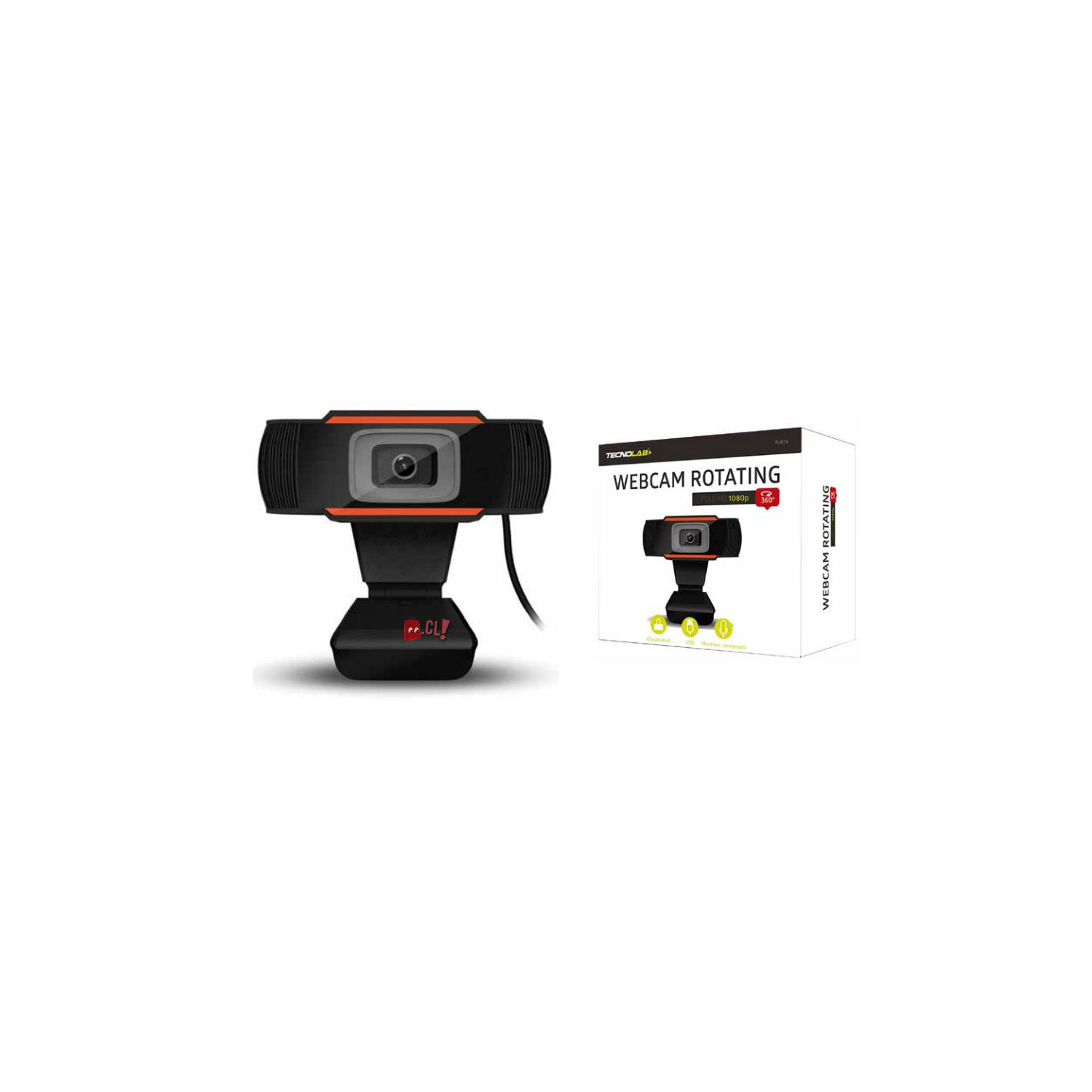 C&aacute;mara Web Full Hd 1080p Usb Con Micr&oacute;fono - Ps image number 1.0