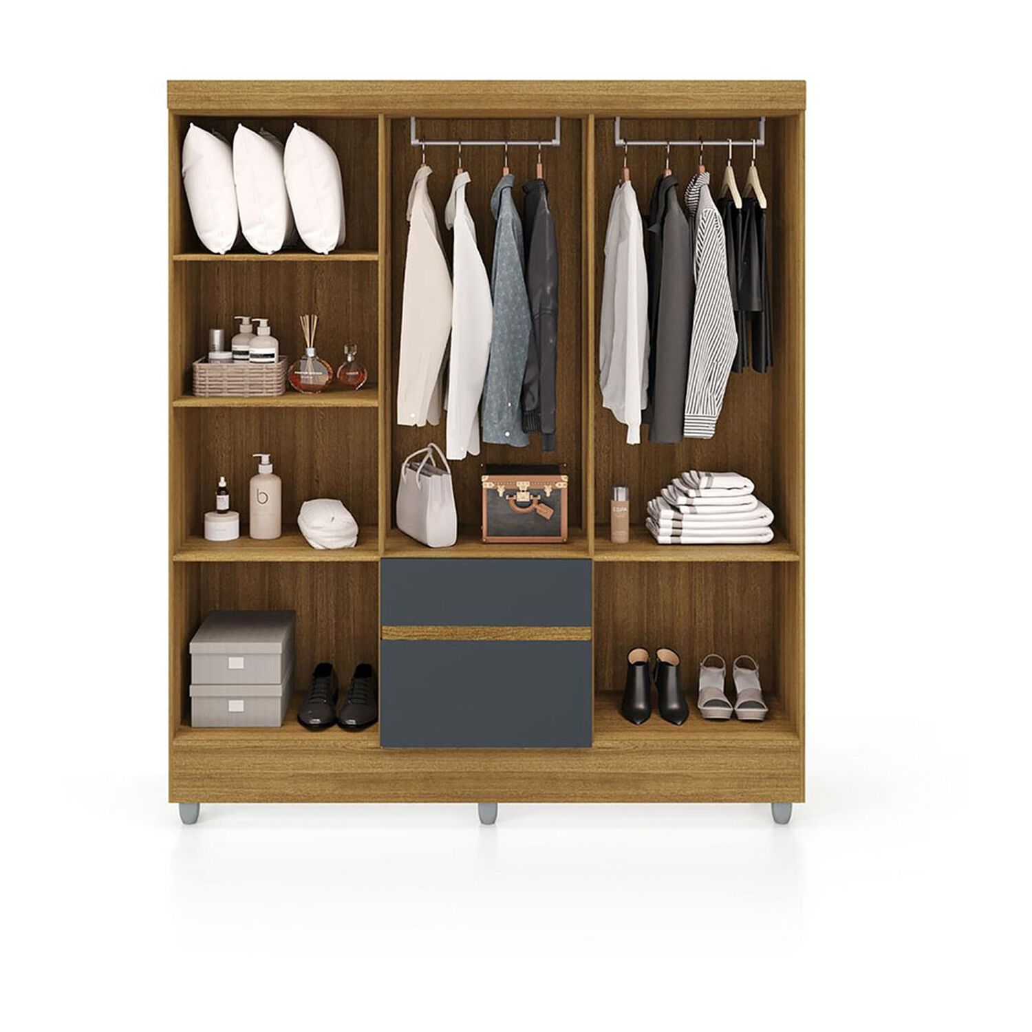 Cl&oacute;set Vekka Home Ideal / 6 Puertas / 2 Cajones image number 2.0