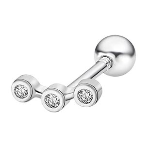 Ear Cuff Lp3377-9/1 Lotus Silver Mujer Ear Party