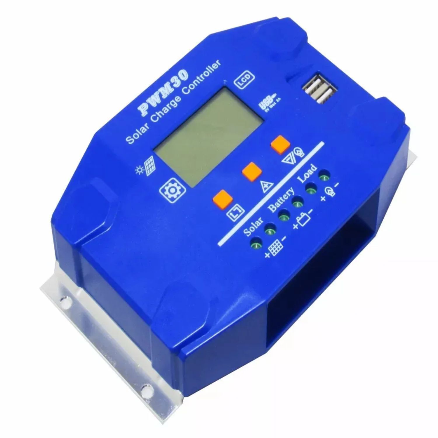 Controlador Carga Solar Pwm30 Pantalla Lcd Energ&iacute;a Renovable image number 0.0