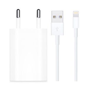 Cargador Compatible Con Iphone 5 / 6 / 7 / 8 / X / Xs / Xr 5w Cable Usb A Lightning