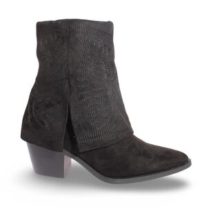 Bota Country Negra V&iacute;a Franca Art. 5xzn10391ablack