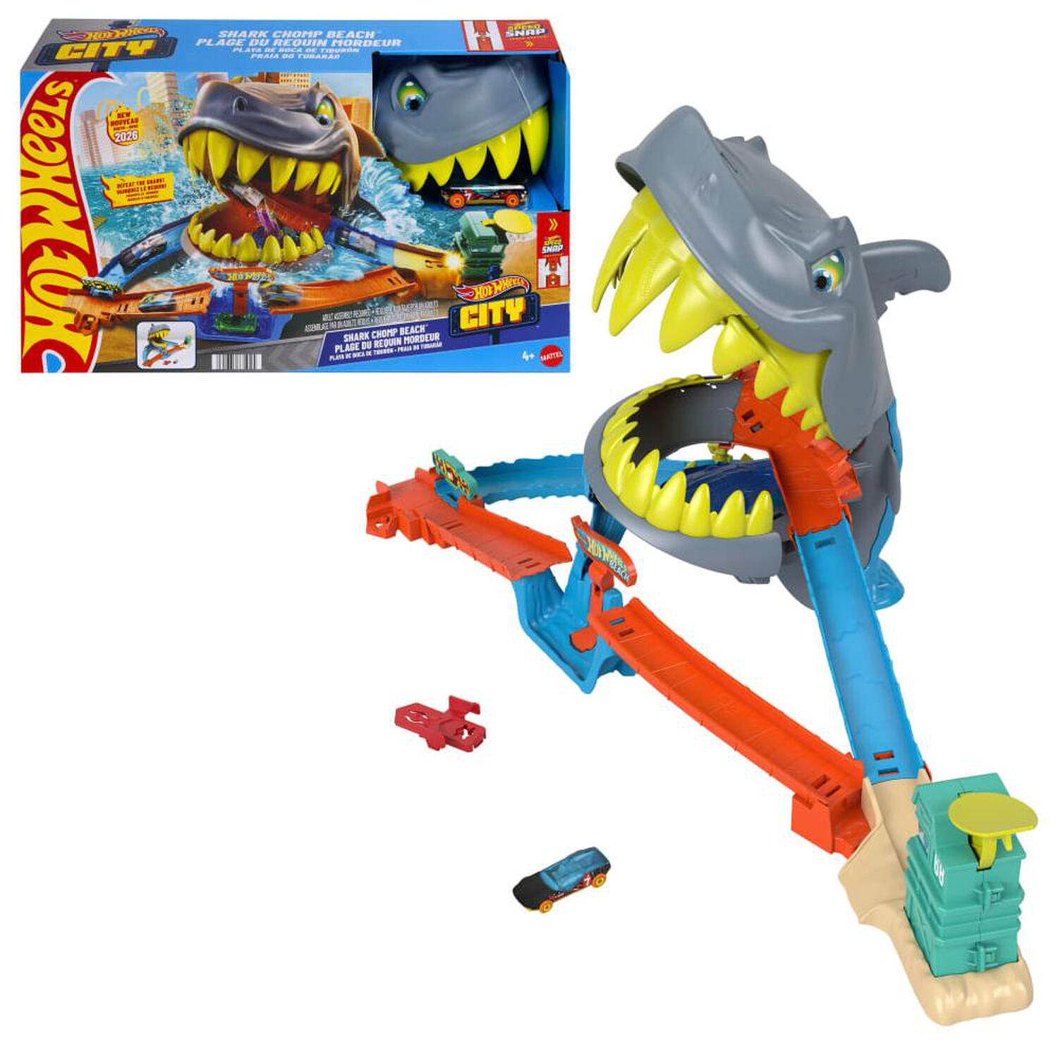 Autopista Hot Wheels City Shark Beach Tvd image number 0.0