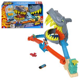 Autopista Hot Wheels City Shark Beach Tvd