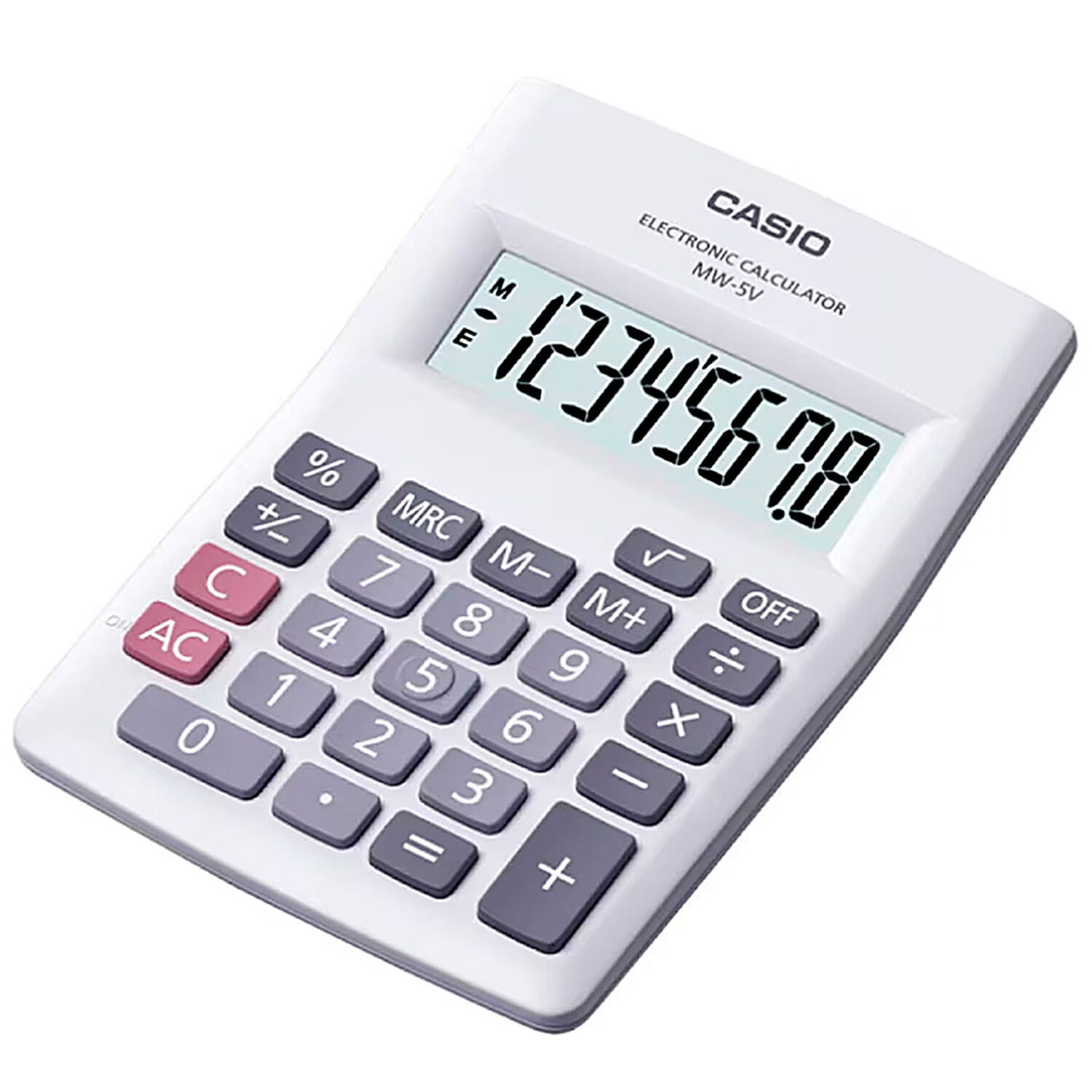 Calculadora Sobremesa Mw5v Color Blanco image number 0.0
