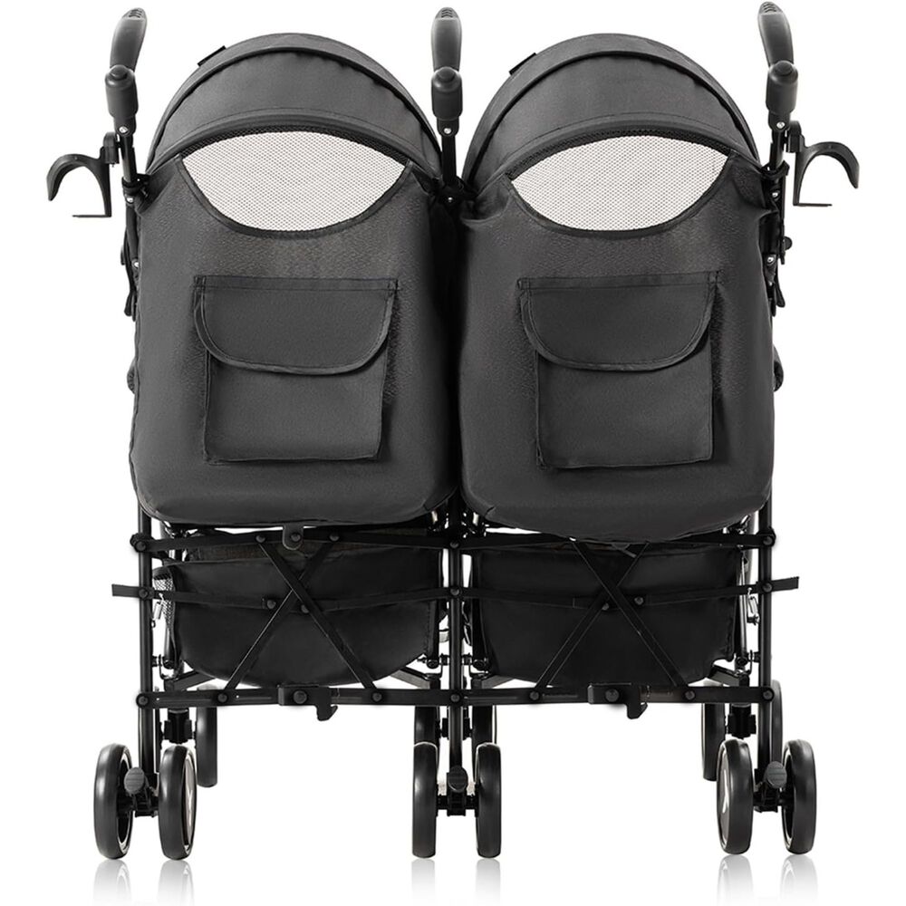 Coche Paragua Doble Twin Dark Grey image number 5.0