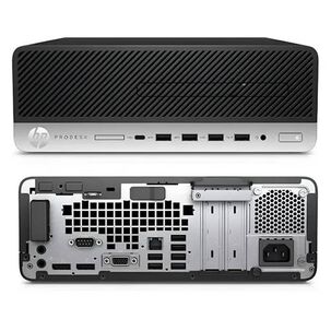 Kit Monitor + Pc Hp Prodesk 600 G4 Sff (i5-8va 8gb 1tb) + Teclado & Mouse Reacondicionado Grado A
