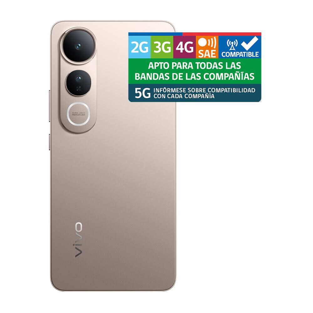 Smartphone Vivo V50 Lite / 5G / 256 GB / Dorado / Liberado image number 10.0