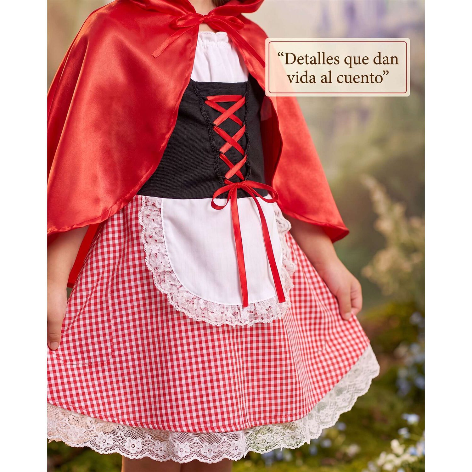 Disfraz Cuento Infantil Caperucita Roja Completo image number 28.0