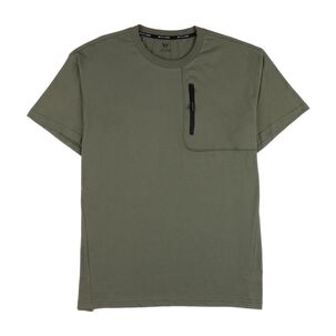 Polera Deportiva Manga Corta Cuello Redondo Hombre Wetland