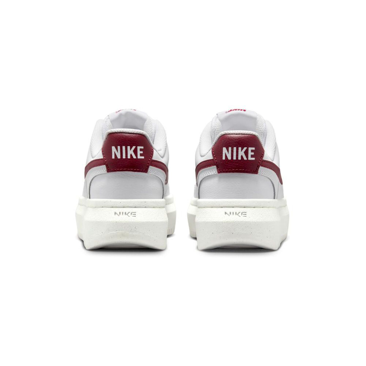 Zapatilla Urbana Mujer Nike Court Vision Alta Blanco image number 3.0