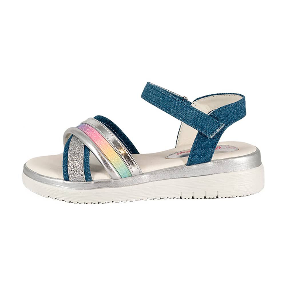 Sandalia Iris Azul Bamboo image number 1.0