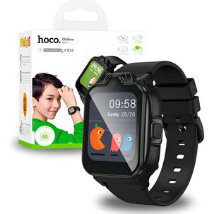 Hoco Y104 Smart Watch Reloj Inteligente Para Ni&ntilde;os 4g Gps - Negro