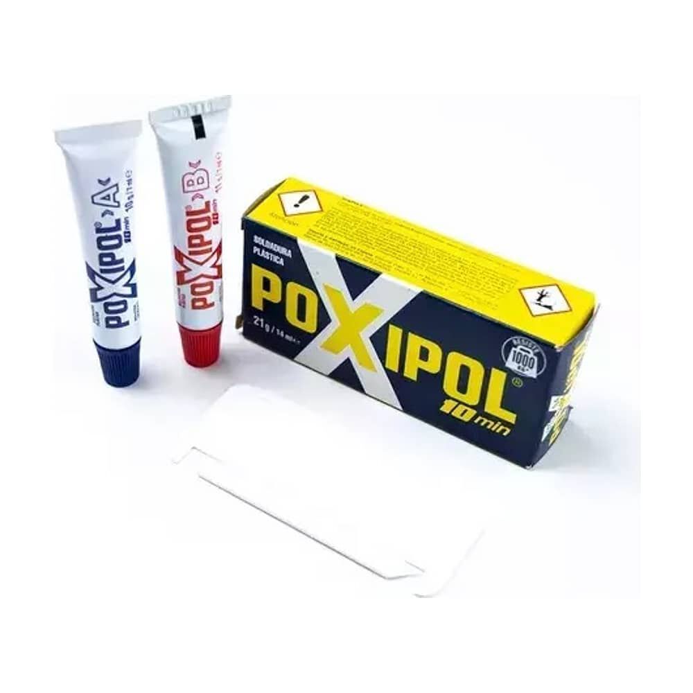 Poxipol Met&aacute;lico 10 Minutos Adhesivo Instant&aacute;neo 8 Gr/ 7ml image number 0.0