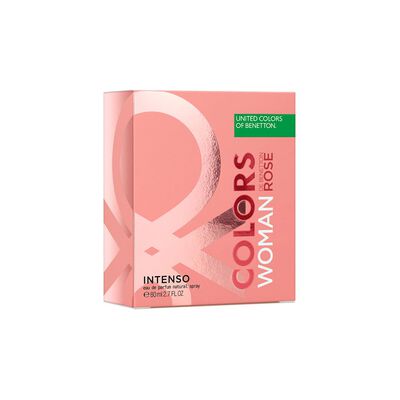 Perfume Mujer Colors Rose Intenso Benetton / 80 Ml / Eau De Toilette