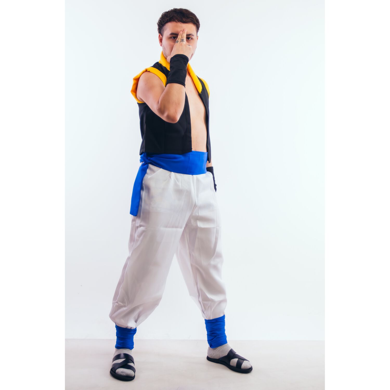Disfraz Cosplay Gogeta Dragon Ball Broly Goku Y Vegeta image number 2.0
