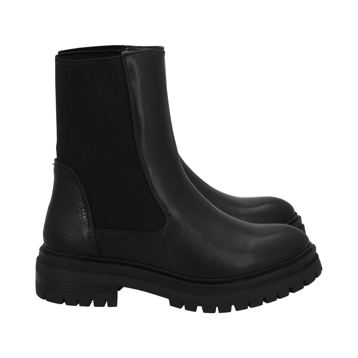 Botin Mujer Negro Plataforma Tasi Police image number 2.0