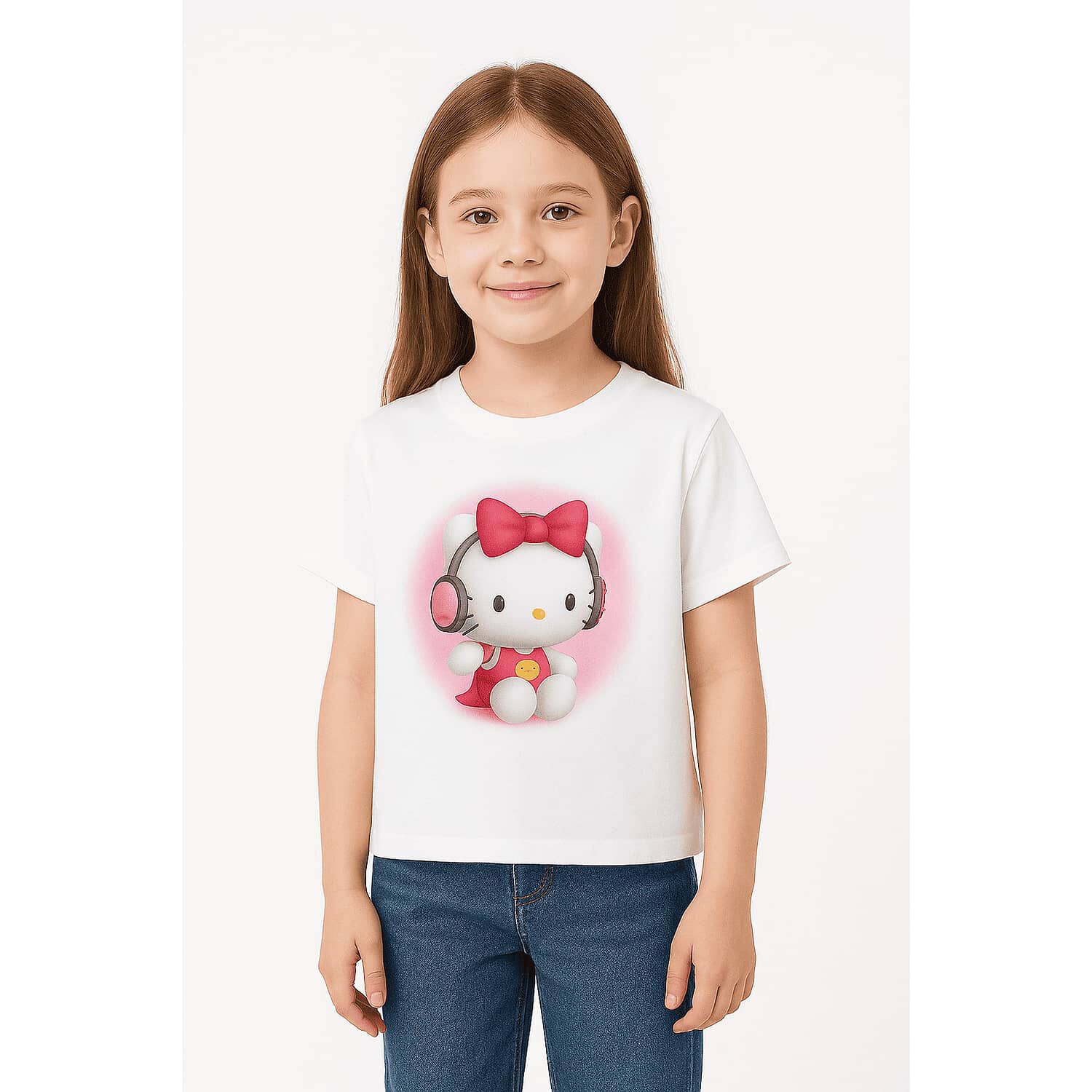 Polera Infantil Rosada Estampado Personaje image number 1.0