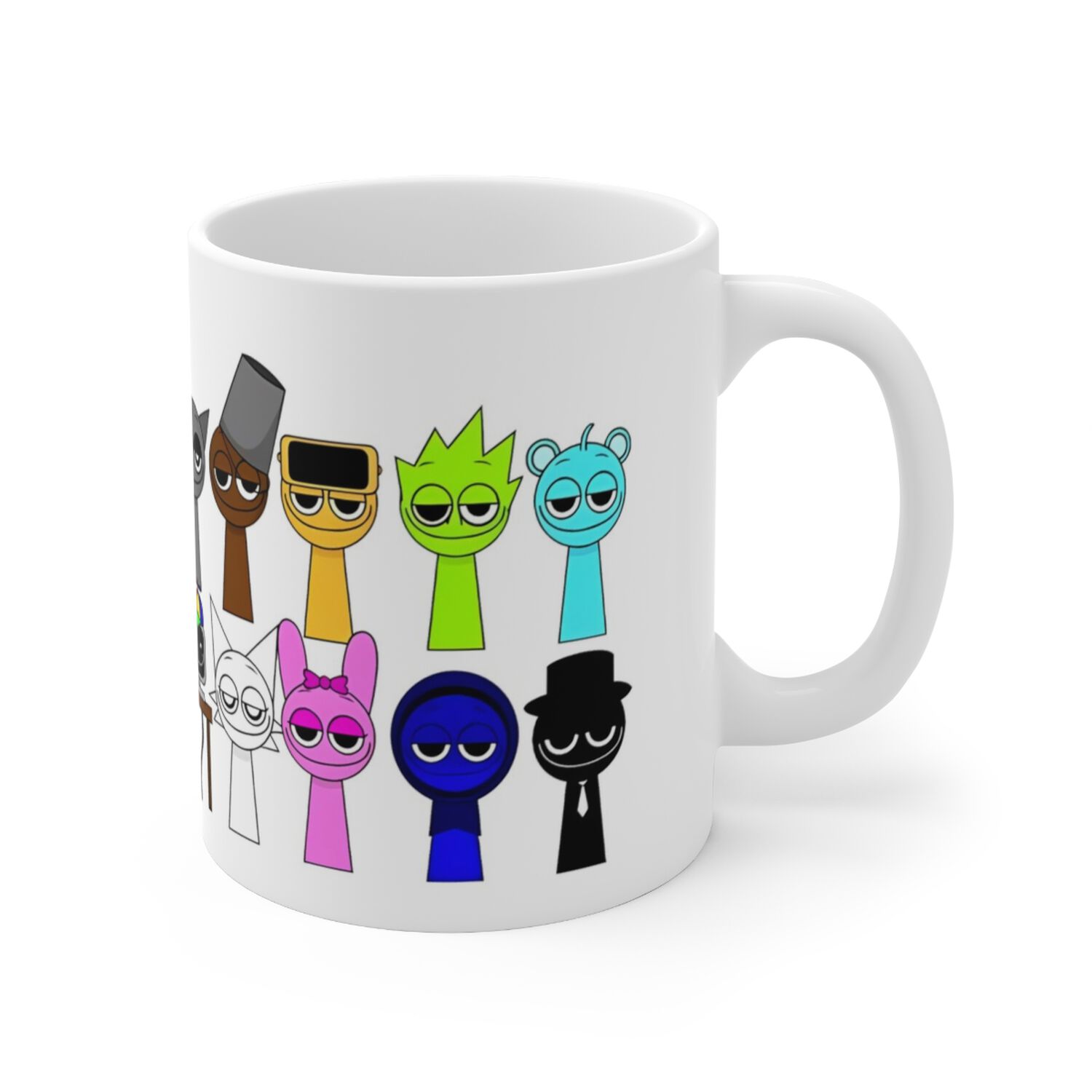 Taza Estampado Sprunki Incredibox 325ml image number 2.0
