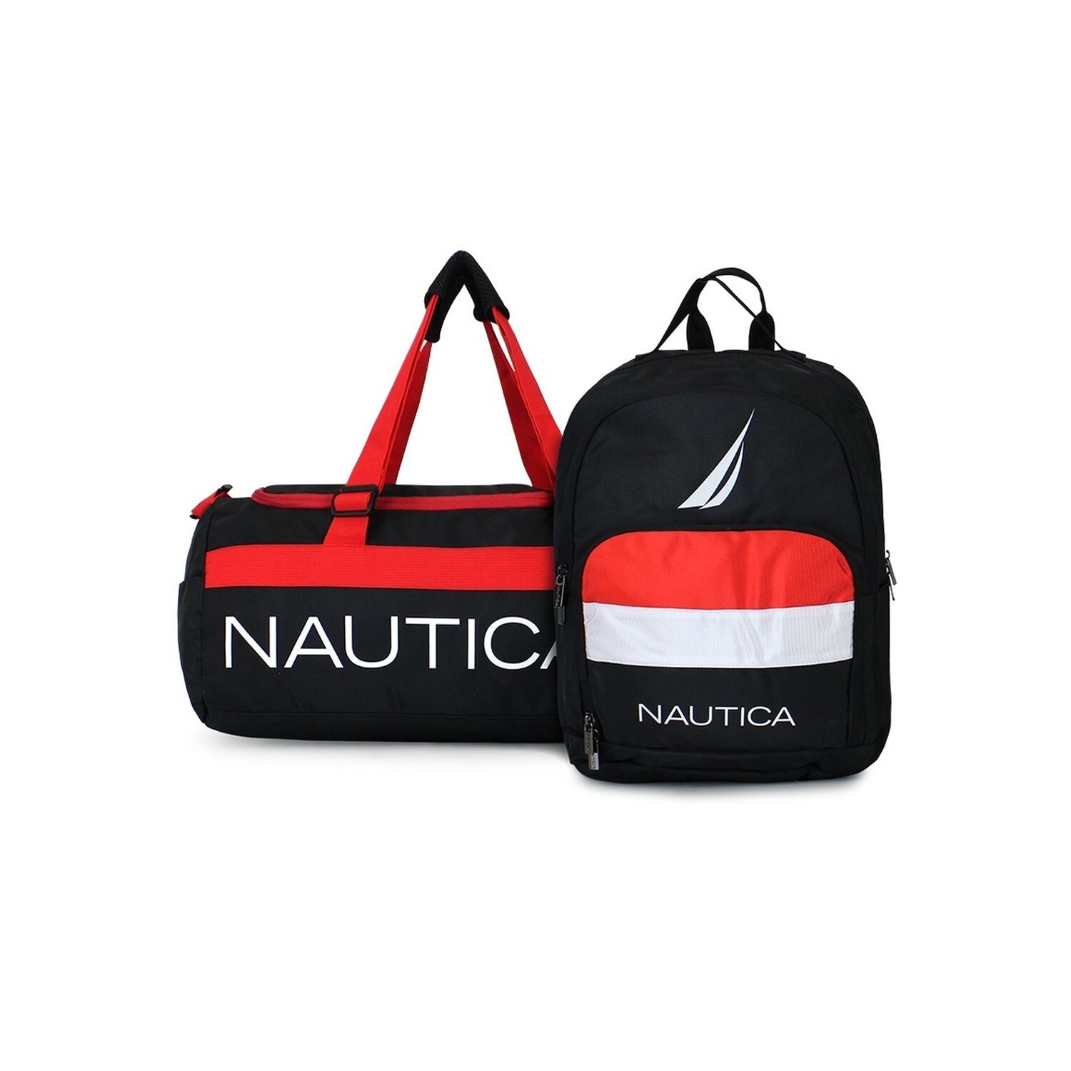 Bolso Valar + Mochila P&oacute;lux Negra Nautica image number 0.0