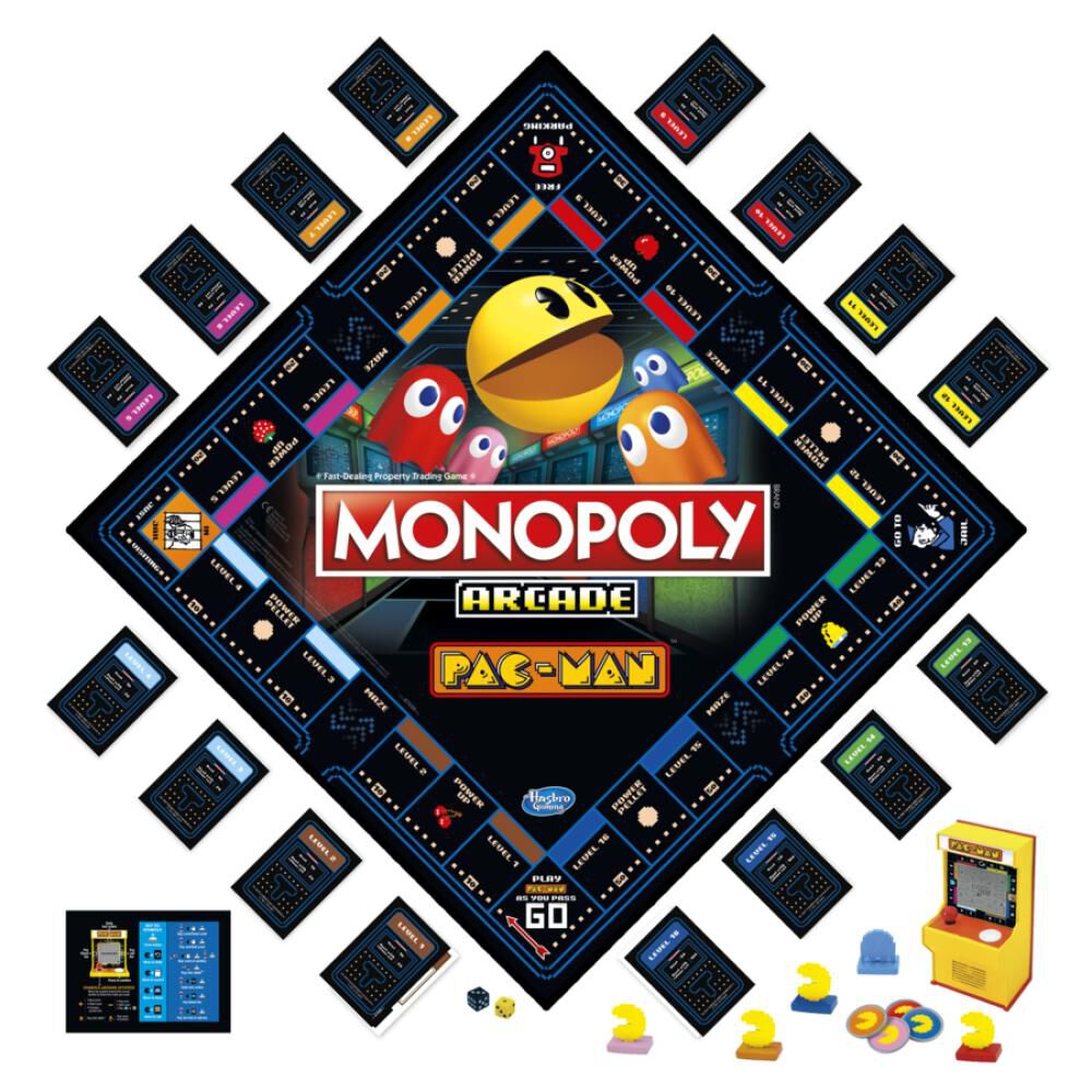 Juegos Familiares Monopoly Arcade Pacman image number 3.0
