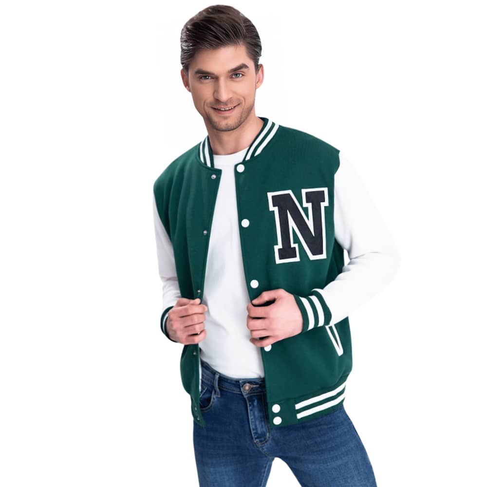 Chaqueta Poleron Universitaria Hombre Nigeria image number 0.0