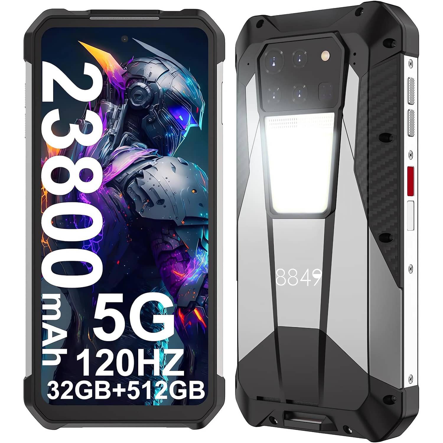 Unihertz 8849 Tank 3 Pro - Celular 5g Con Proyector L&aacute;ser De 120 Pulgadas image number 0.0