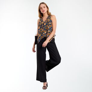 Blusa Hombros Descubiertos Sin Mangas Cuello V Mujer Kimera