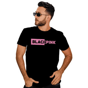 Polera Hombre Black Pink